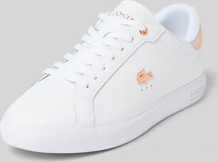 Lacoste Lage Sneakers Powercourt White Light Pink - Foto 3