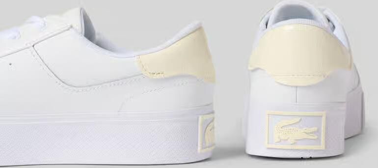 Lacoste sneakers van leermix model 'ZIANE' - Foto 4
