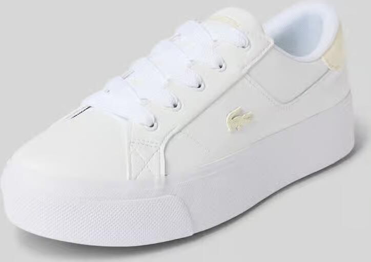 Lacoste sneakers van leermix model 'ZIANE' - Foto 3