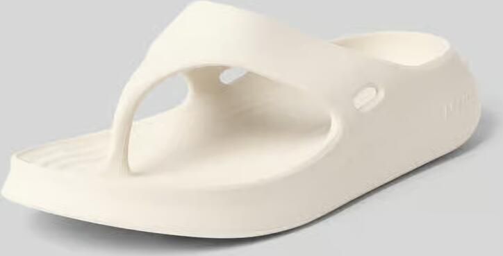 Lacoste Teenslippers met label in reliëf