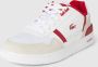 Lacoste Leren sneakers met contrastgarnering model 'T-CLIP' - Thumbnail 1