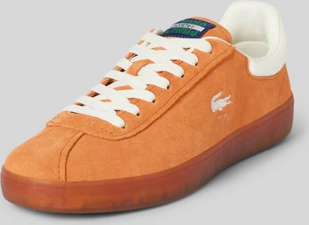 Lacoste Baseshot Trendy Sneakers Dames orange gum maat: 37.5 beschikbare maaten:36 37.5 38 39.5 40.5 41