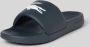 Lacoste Serve Slide 1.0 Heren Slippers Donkerblauw Wit - Thumbnail 5