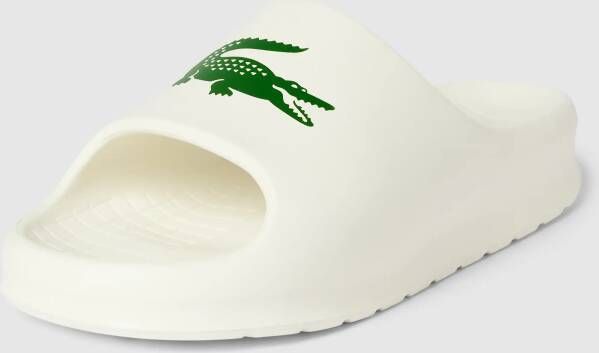 Lacoste Sandalen met motiefprint model 'Slide'