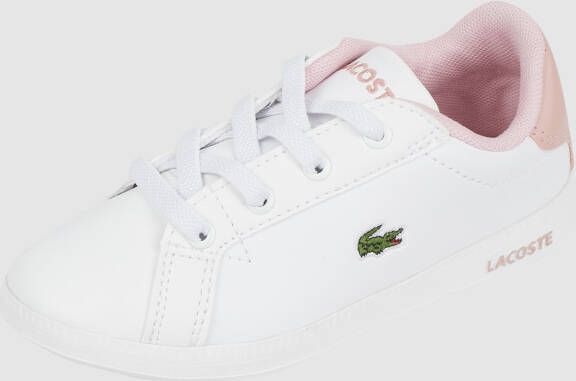 Lacoste Sneakers in leerlook model 'Graduate'