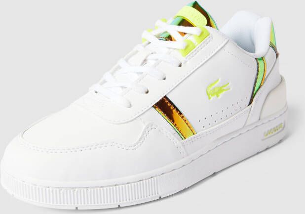 Lacoste Sneakers met contrastgarnering