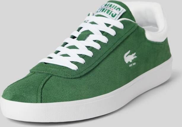 Lacoste Sneakers met labeldetails model 'BASESHOT'