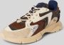 Lacoste Bruine Sneakers Sportief Ontwerp Mannen Brown Heren - Thumbnail 4