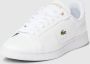 Lacoste Stijlvolle Witte Casual Sneakers voor Vrouwen Wit Dames - Thumbnail 2