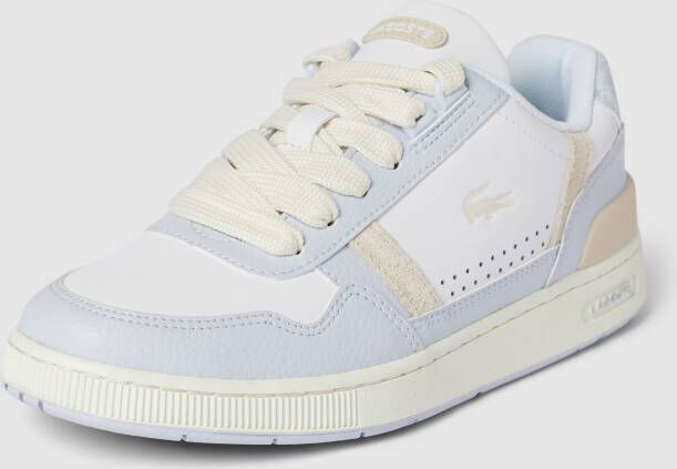 Lacoste Sneakers met ton-sur-ton garnering model 'T-CLIP'
