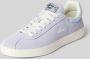 Lacoste Veloursleren Sneaker met Iconisch Detail Purple Dames - Thumbnail 4
