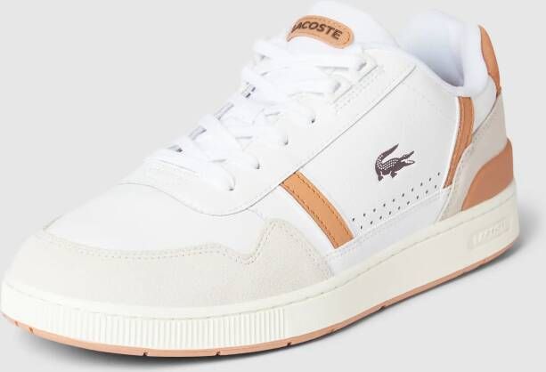 Lacoste Sneakers van leer met labeldetail