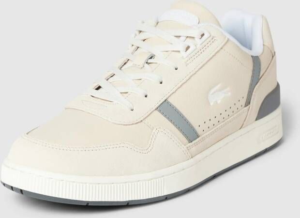 Lacoste Sneakers van leer met labeldetails