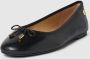 Lauren Ralph Lauren Ballerina's met strikdetail model 'JAYNA-FLATS-CASUAL' - Thumbnail 4