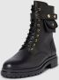 Lauren Ralph Lauren Boots van leer met labeldetail model 'CAMMIE' - Thumbnail 3