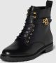 Lauren Ralph Lauren Boots met doornsluiting en labeldetail model 'ELRIDGE' - Thumbnail 3