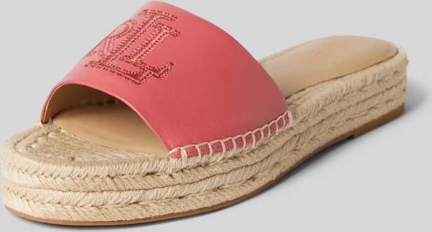 Lauren Ralph Lauren Espadrilles in gevlochten look model 'POLLY'