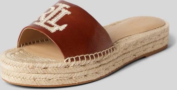 Lauren Ralph Lauren Espadrilles in gevlochten look model 'POLLY'