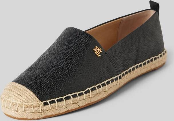 Lauren Ralph Lauren Espadrilles van leer model 'CAMERYN'