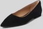 Lauren Ralph Lauren Leren ballerina's met blokhak model 'LONDYN' - Thumbnail 2