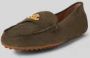 Lauren Ralph Lauren Leren loafers met labelapplicatie van Lauren Ralph LaureL model 'BARNSBURY' - Thumbnail 1