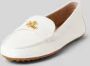 LAUREN RALPH LAUREN Mocassins Dames Barnsbury Flats Driver Maat: 38 Materiaal: Leer Kleur: Wit - Thumbnail 6
