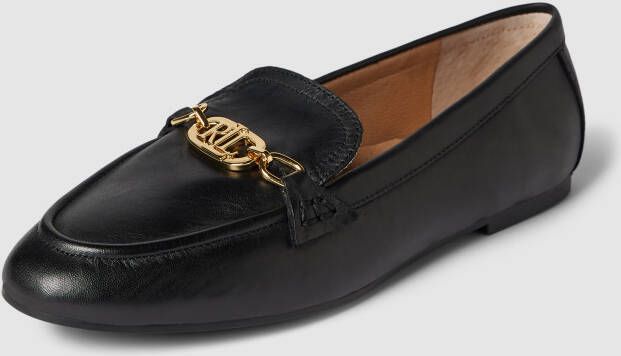 Lauren Ralph Lauren Penny loafers met schachtbrug model 'AVERI'