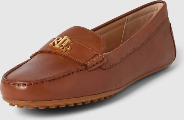 Lauren Ralph Lauren Penny loafers met schachtbrug model 'BARNSBURY'