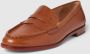 Lauren Ralph Lauren Pennyloafers van leer met labeldetail model 'WYNNIE' - Thumbnail 2