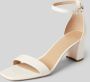 Lauren Ralph Lauren Sandalen van leer met blokhak model 'LOGAN' - Thumbnail 3