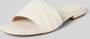 Lauren Ralph Lauren Sandalen van leer in effen design model 'ALEGRA III' - Thumbnail 3