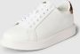 Polo Ralph Lauren Witte Angelina Sneakers met Luipaardprint White Dames - Thumbnail 2