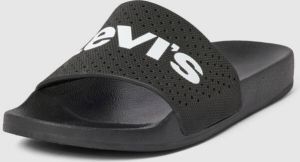 Levi s Acc. Slippers met labelprint model 'JUNE'