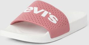 Levi s Acc. Slippers met labelprint model 'JUNE'