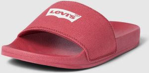 Levi s Acc. Slippers met labelprint model 'JUNE'
