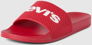 Levi s Acc. Slippers met labelprint model 'JUNE'