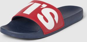 Levi s Acc. Slippers met labelprint model 'JUNE'