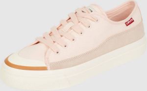 Levi s Acc. Sneakers van canvas en leer