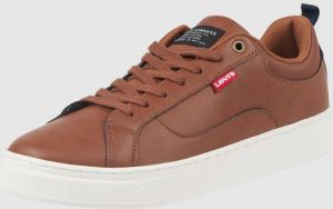 Levi’s Acc. Sneakers van leer model 'Caples'
