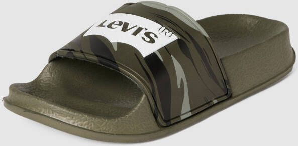 Levi's Instappers met camouflagemotief