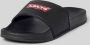 Levi's Slippers met labelprint model 'JUNE BATWING' - Thumbnail 1