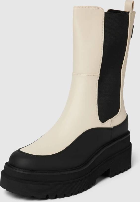 Liu Jo Chelsea boots met contrastgarnering model 'PURPLE'