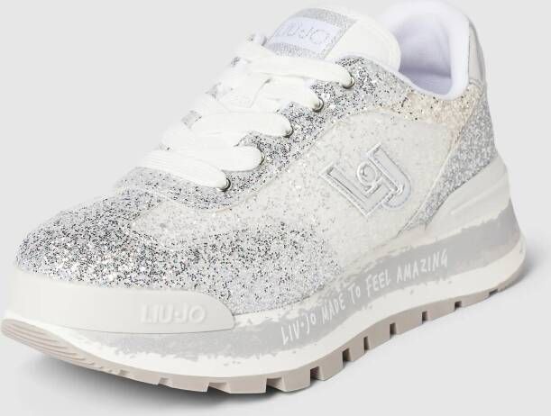 Liu Jo Sneakers met glittereffect model 'AMAZING'