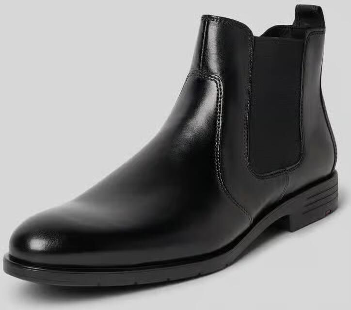 Lloyd Chelsea boots van leer met treklus model 'EEZY'