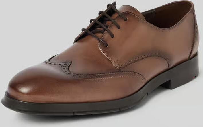 Lloyd Leren derbyschoenen met siernaden model 'NAIROBI'