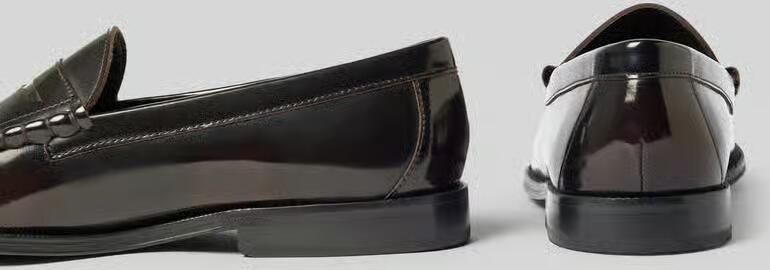 Lloyd Loafers van leer met gladde zool model 'CLOUT MOVE' - Foto 2