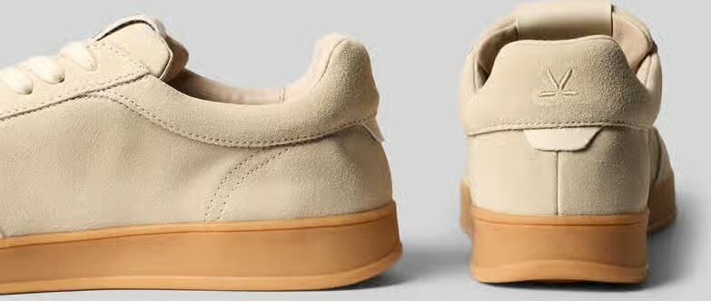 Lloyd sneakers van leer met labelprintdetails model 'PRIME' - Foto 3