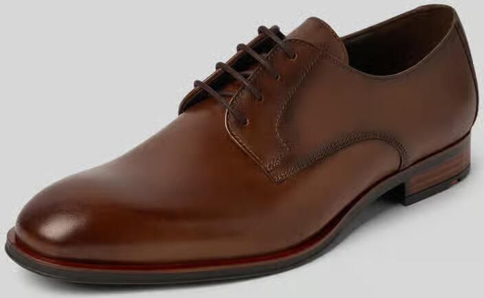 Lloyd Core Pl Cigar Nette Veterschoenen Bruin Leer Heren Smal F Bruin - Foto 5