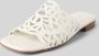 Marc Cain Bags & Shoes Leren sandalen met ajourpatroon - Thumbnail 1