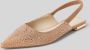 Marc Cain Bags & Shoes Leren sandalen met strass-steentjes - Thumbnail 1